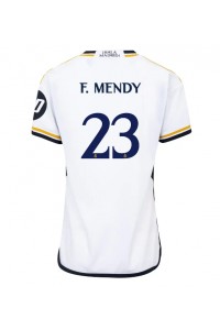 Fotbalové Dres Real Madrid Ferland Mendy #23 Dámské Domácí Oblečení 2023-24 Krátký Rukáv